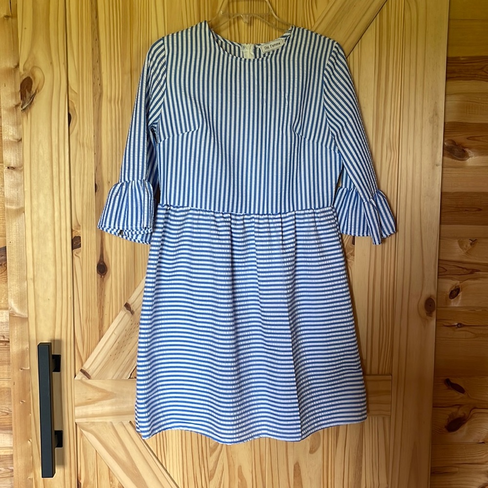 Blue Stripe Dress